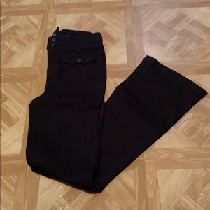 Black High Waisted Karen Millen Flare Jeans Size2